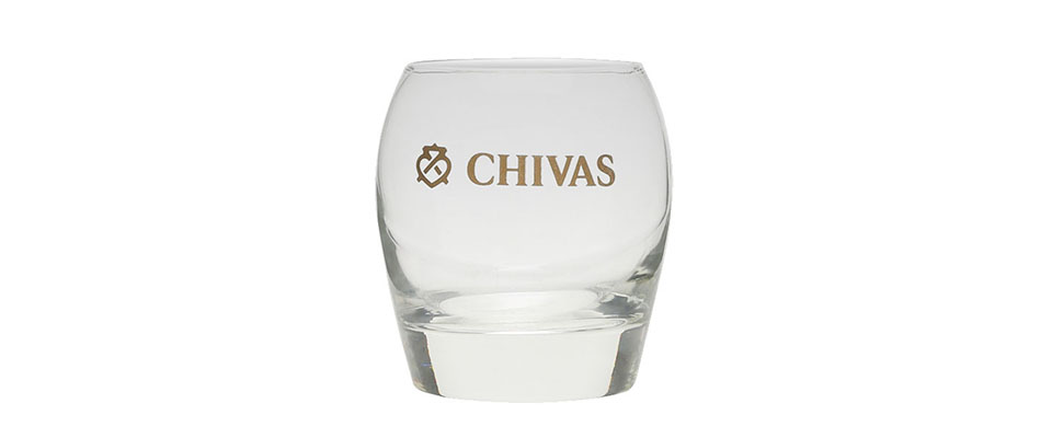 Chivas promo Glass by GBP