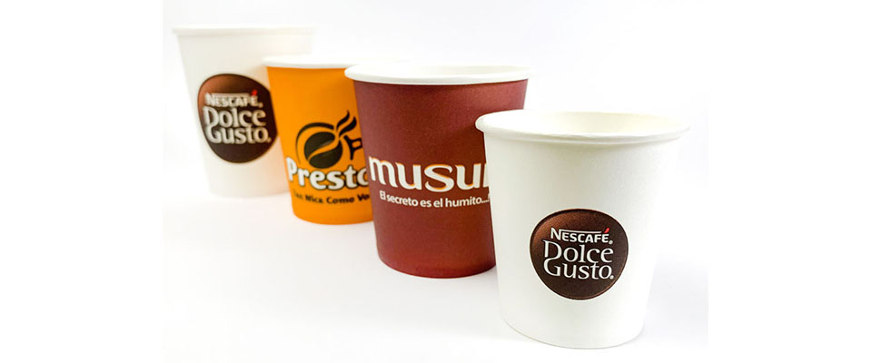 Nescafé promo Paper Cups by GBP